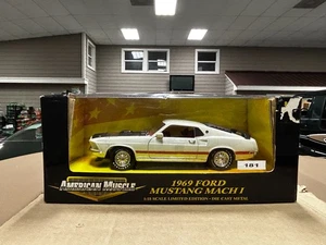 Ertl American Muscle NEVER OPENED 1969 Ford Mustang Mach 1 Model 1:18 Scale Car - Picture 1 of 10