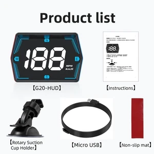 Vehicle Speedometer HUD Head Up Display with High Definition Visuals for Cars - Picture 1 of 3