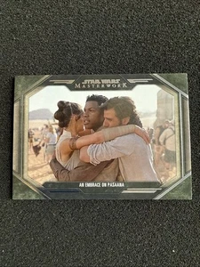 2024 Topps Star Wars Masterworks Embrace on Pasaana #BTS-20 Insert Rey Finn Poe - Picture 1 of 8