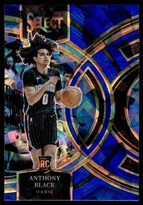 Panini Select Blue Cracked Ice Prizms #113 Anthony Black RC 2023-24 - Imagen 1 de 2