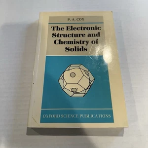 Electronic Structure and Chemistry of Solids by P. A. Cox ( - Imagen 1 de 4