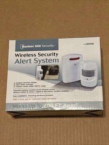 Bunker Hill Security Wireless 400 ft. Driveway Alert System Item 69590 - Picture 1 of 4