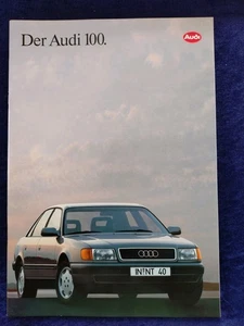 AUDI 100 Typ C 4 Prospekt 1.1992 - Picture 1 of 7