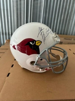 Jake Plummer Cardinals Signed Helmet w/ COA - Image 1 of 3