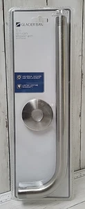 Glacier Bay 12in Rain Can Shower Arm With Flange 889 702 Brushed Nickel - Picture 1 of 3