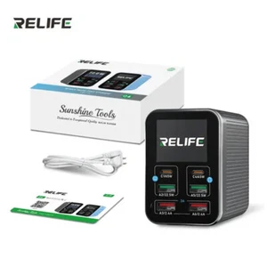 Relife Q4 Charger Multiport Intelligent Grey - Zdjęcie 1 z 2