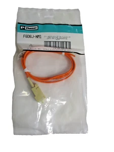 Panduit F6D6J-NM1 fiber patch cord w/ opti jack (R) style 62 5.125 duplex to unt - Picture 1 of 5