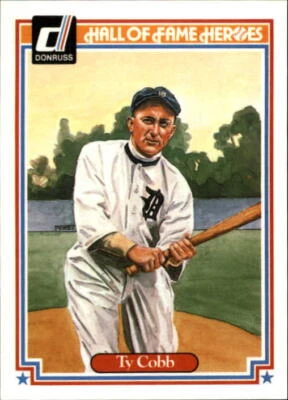 Donruss Diamond Kings 2003 reimpresiones de héroes de la corte #9 Ty Cobb - casi nuevo-como nuevo Foto 1 de 2