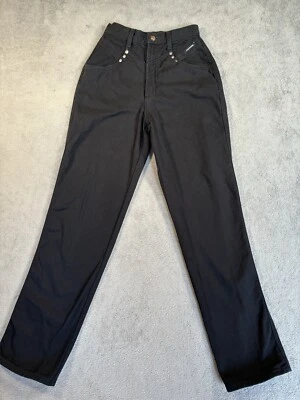 VINTAGE Rockies Jeans Womens 8 Black Western 24x32 High Rise Riding Bareback - Image 1 of 4