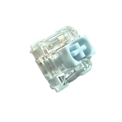 Hand Lubed/Filmed TTC Bluish White V2 Silent Tactile Switches - Image 1 of 4