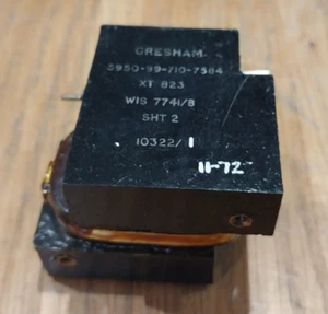 Gresham XT823 400Hz 115V Trafo O/P: 0-26V @ 1,2A, 0-6,3V @ 8A - Bild 1 von 4