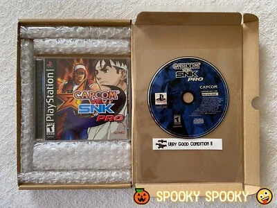CAPCOM vs SNK Pro PS1 - NTSC-U/C USA VGC CIB - High Quality Packing - Tracked - Image 1 of 4
