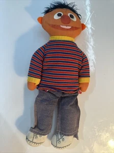 Vintage Ernie Knickerbocker Sesame Street 1970s Plush Doll - Picture 1 of 4