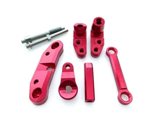 Alloy Machined Steering Bellcrank Set for Losi 1/10 2WD RTR 22S Drag, ST & SCT - Picture 1 of 1