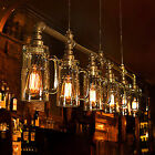 Industrial Steampunk Island Light Bottle Design Pendant Chandelier Light for Bar