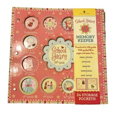 Guardián de la memoria de los años escolares preescolar a 12º grado ROSA NUEVO Foto 1 de 2