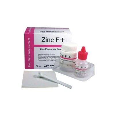 PREVEST Dental ZINC F+ Zinc Phosphate Cement universal application for crowns and bridge