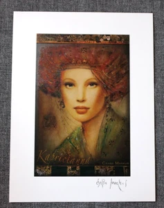 2021 KAPRICIANNA, Csaba Markus 12" x 9" Lithograph Unframed EPOC - Picture 1 of 3