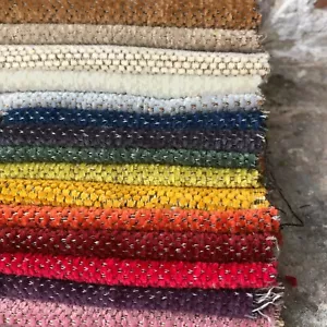 Super Soft Plain Chenille Upholstery Fabric for Curtains & Cushions Per Metre - Picture 1 of 66