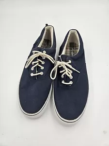 Mens OP Navy Blue Canvas Shoes Size 13 - Picture 1 of 4