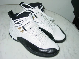 2013 Nike Air Jordan Retro 12 "Taxi" White Basketball Shoes! Size 8 Sold As Is! - Picture 1 of 12