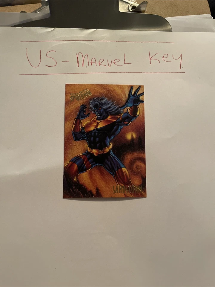 SANDSTORM / Marvel's Spider-Man Fleer Ultra 1995 BASE Trading Card #47 - Image 1 of 1