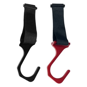 2*Car Steering Wheel Hook Secured Aluminum Alloy Adjustable Multi-Purpose Hook - Afbeelding 1 van 13
