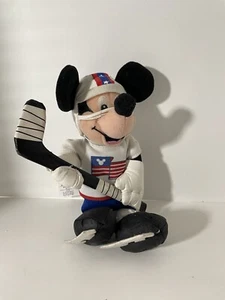 Rare Disney Mickey Mouse USA Hockey 10" Plush - Picture 1 of 8