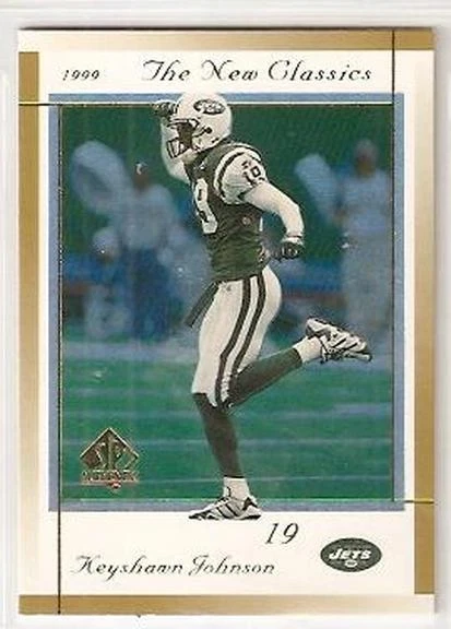 Keyshawn Johnson Jets 1999 SP Authentic New Classics - Image 1 of 1