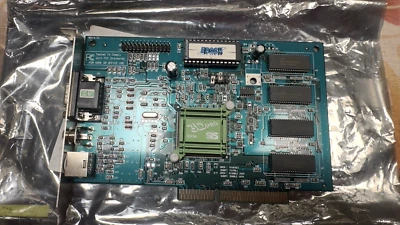 SiS 6316 GPU 3D Pro Video AGP Card 4MB DRAM VGA Composite S-Video - Image 1 of 3