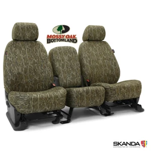 NEW Custom-Fit Neosupreme Camo Seat Covers Mossy Oak Bottomland Solid USA-MADE - Picture 1 of 2