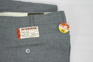 McGregger  mens dress slacks W36" X L30"new with tags  - Picture 1 of 4
