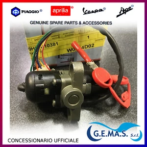 Juego de Cerraduras Llaves Imagen Inicio Original Gilera Smt Y Rcr 00H01610381 - Imagen 1 de 1