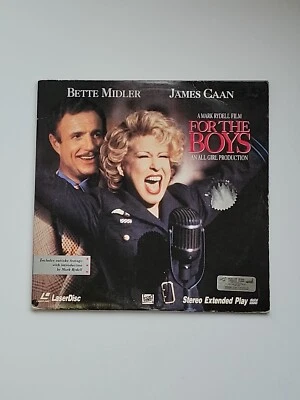 For The Boys (1991) LaserDisc (LD) 1992 release, featuring Bette Midler- Rental  - Image 1 of 4
