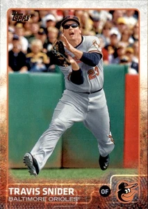 2015 Topps Serie 2 Travis Snider Baltimore Orioles #355 - Imagen 1 de 2