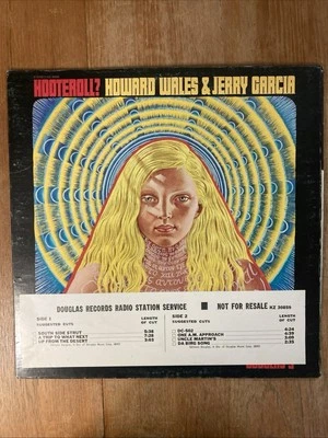 Howard Wales & Jerry Garcia Vinyl LP Hooteroll? 1971 DJ PROMO KZ 30859 VG+/NM - Image 1 of 4