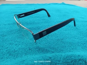 New Wide Guyz Black SHANK Eyeglasses 60mm for The Stylish Large Man - 60-15-150 - Picture 1 of 13
