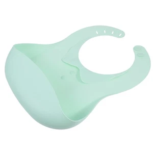 Baberos de viaje de silicona para niños pequeños impermeables bebés alimentación de bebés - Imagen 1 de 12