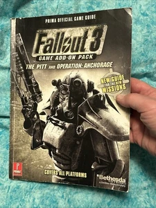 Fallout 3 Game Add-On Pack The Pitt & Operation Anchorage Prima Strategy Guide - Picture 1 of 16