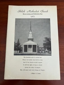 Shiloh Methodist Church, Lexington, North Carolina 1965 Homecoming Day Program - Picture 1 of 1