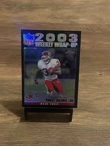 2004 Topps Chrome 148 Priest Holmes Black Refractor /100 - Picture 1 of 3
