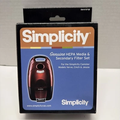 Комплект подлинных вакуумных фильтров HEPA и Secondary Simplicity - Изображение 1 из 3