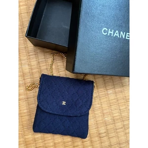 CHANEL Mini Chain Bag Matelass Coco Mark Free Shipping From Japan DHL FedEx - Picture 1 of 5