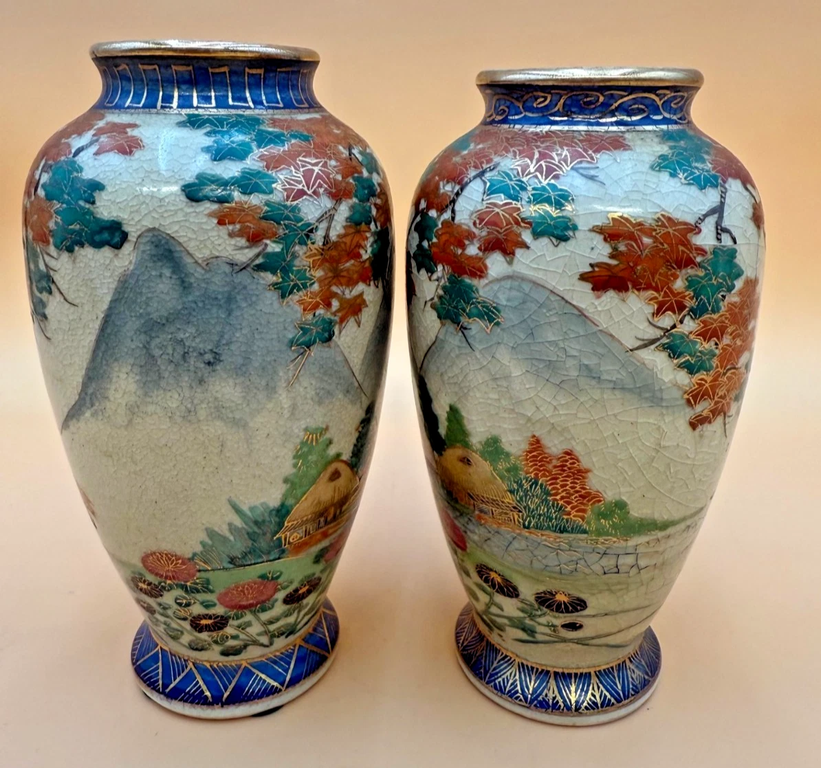 1850 - 1899年日本古董花瓶| eBay