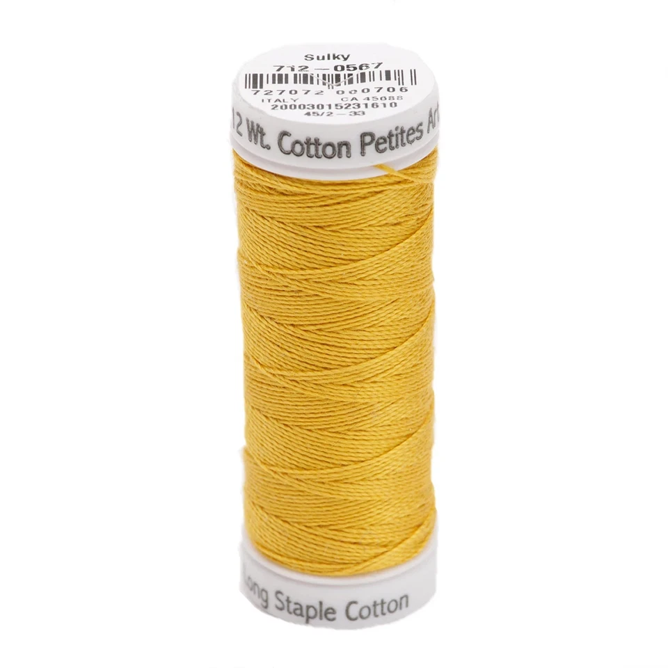712-0567 - Sulky - Cotton Thread - 2-ply 12wt 50yds - Butterfly Gold - Image 1 of 1