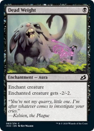 x1 Dead Weight - Ikoria: Lair of Behemoths - NM - MTG - Image 1 of 1