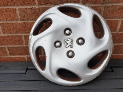 Single Peugeot 206 14" Wheel Trim Genuine Original - Image 1 of 4