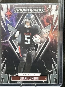2023 Panini Phoenix - Thunderbirds Drake London #TB-DL Silver - Picture 1 of 2