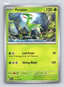 Pokémon TCG Virizion 015/159 SV09: Journey Together Normal NM - Picture 1 of 2