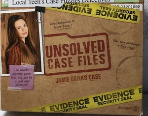 Pressman Unsolved Case Files: Jamie Banks Game Open Box - With All Materials - Picture 1 of 9